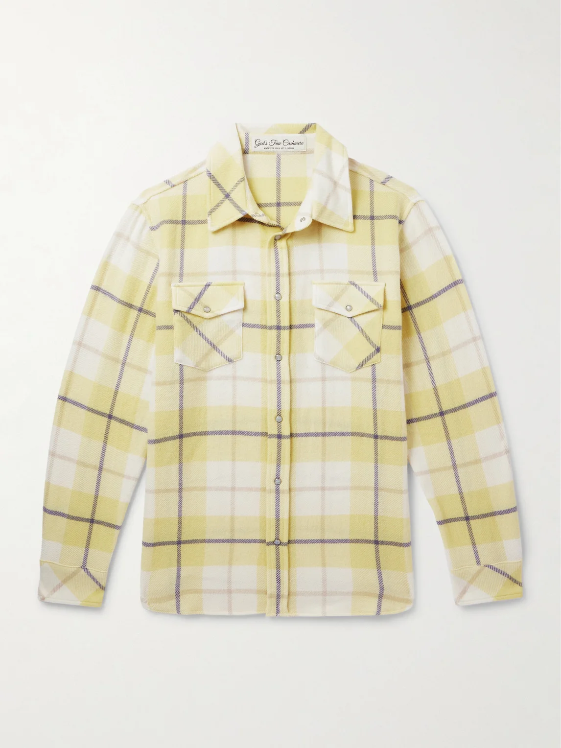 Dreamer Checked Cashmere Shirt - 1