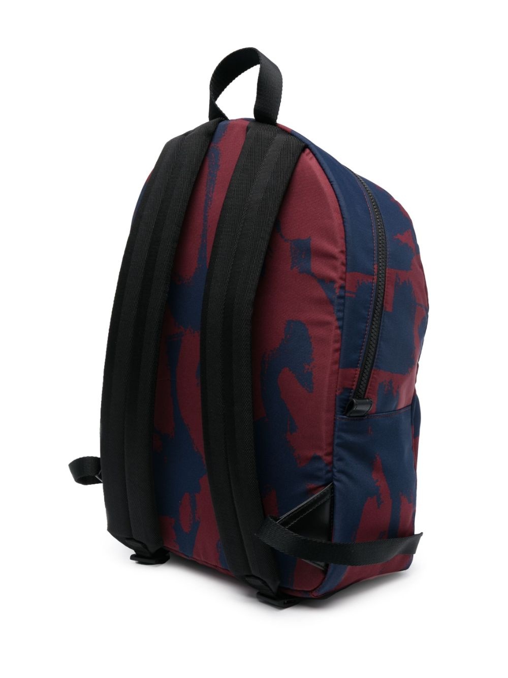 graffiti logo-print backpack - 3