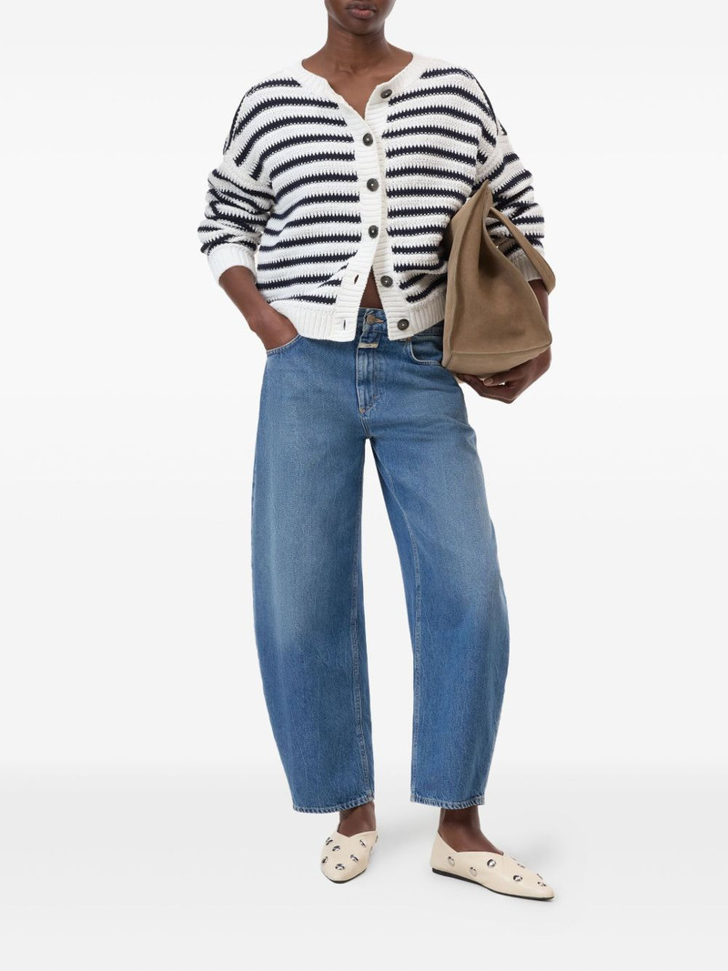 CLOSED striped button-up cardigan outlook