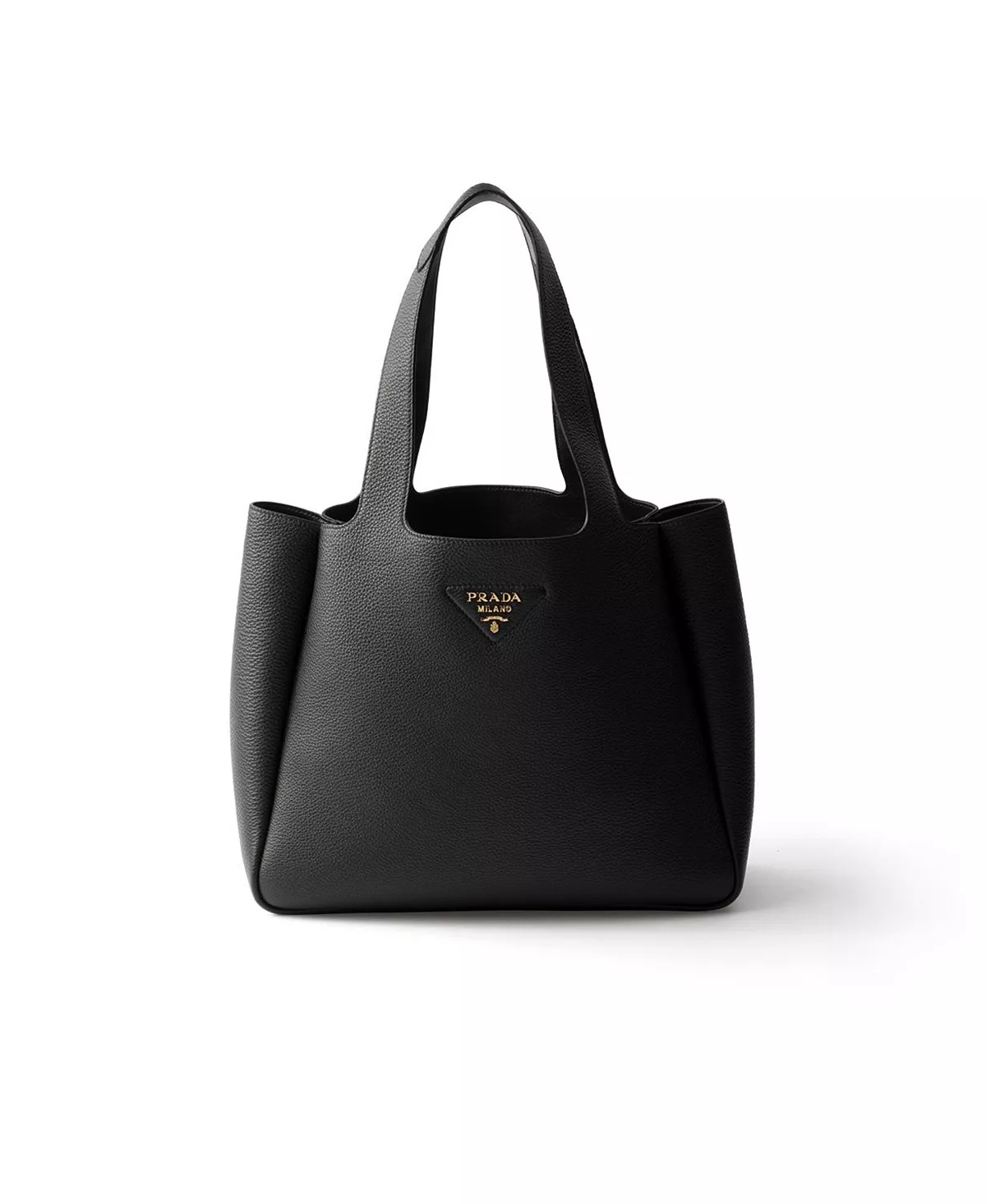 Medium Leather Tote Bag - 3