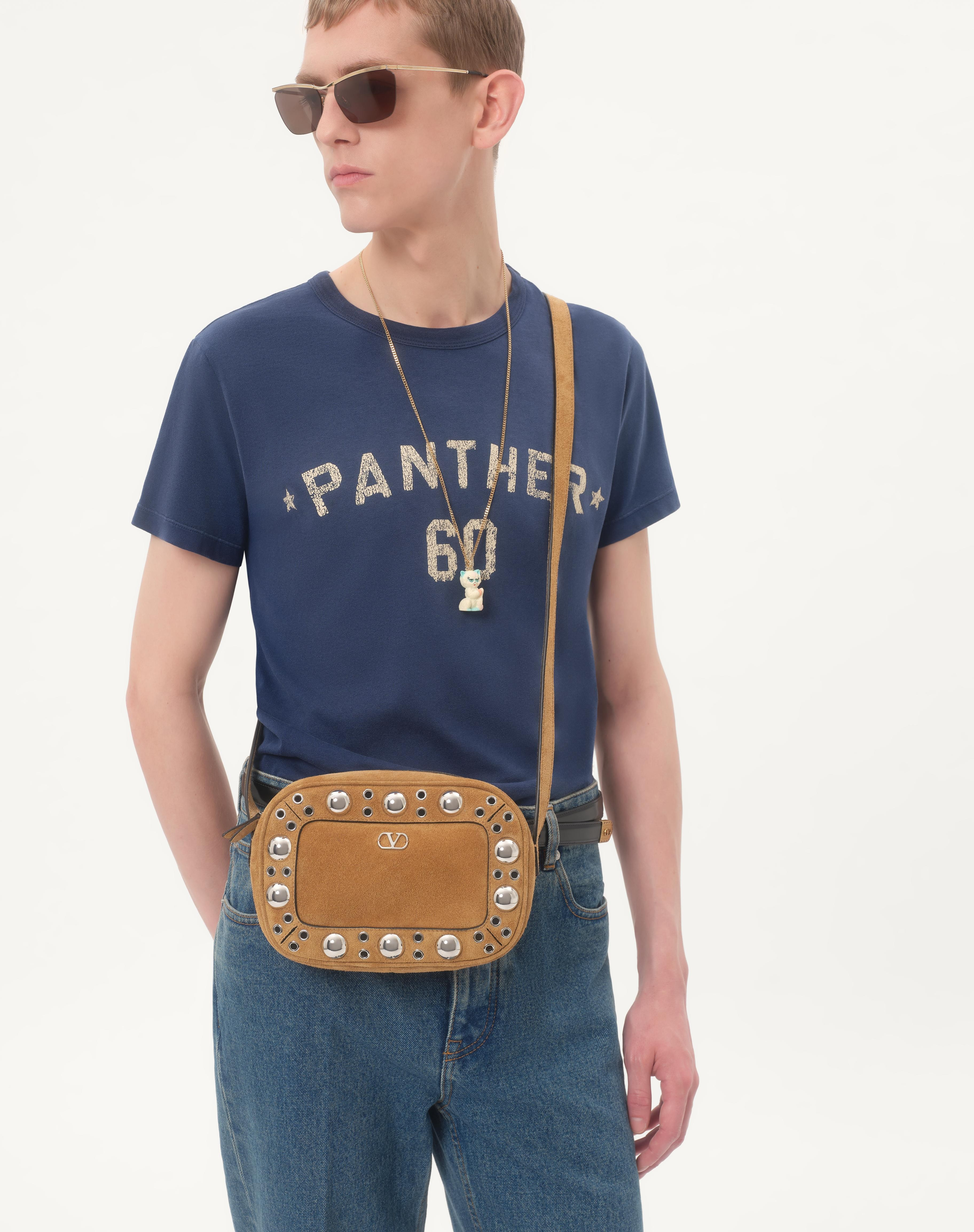 VALENTINO GARAVANI NELLCÔTE SUEDE SHOULDER BAG - 7
