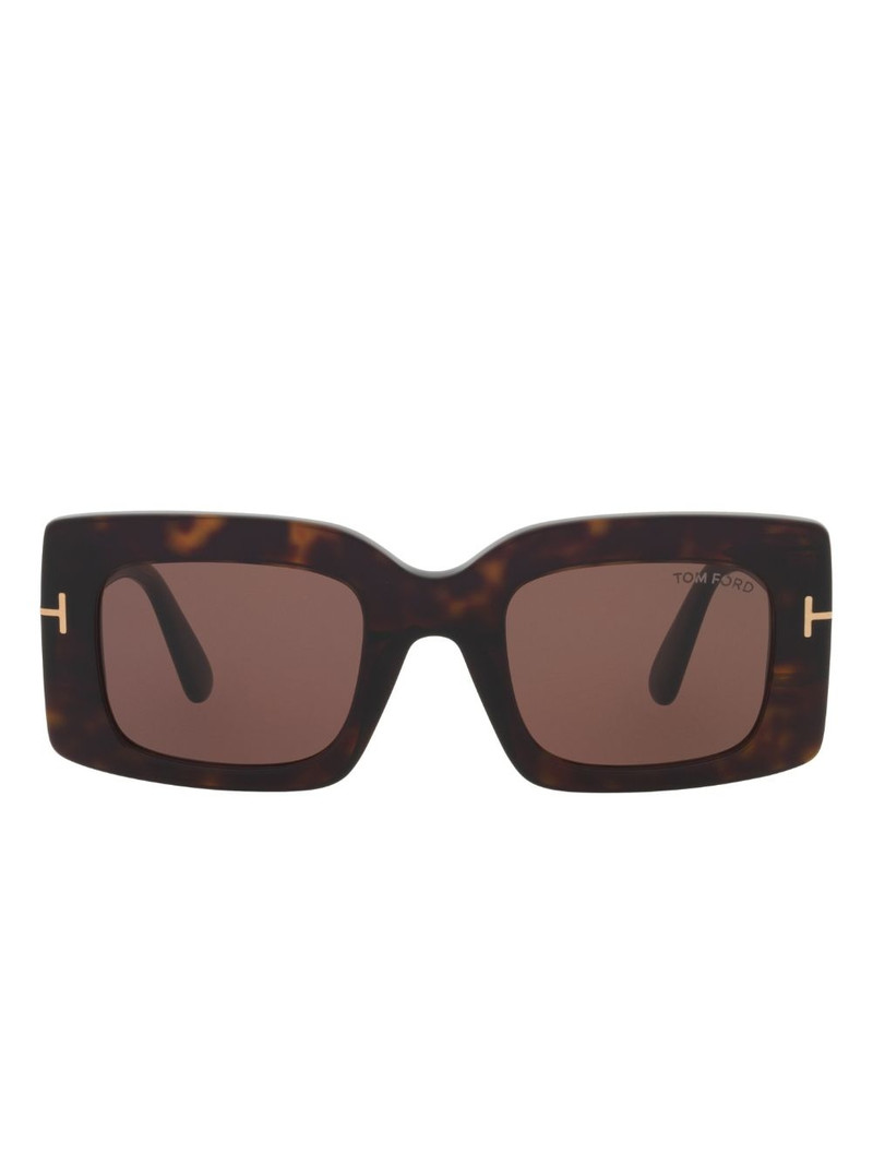 geometric-frame sunglasses 1