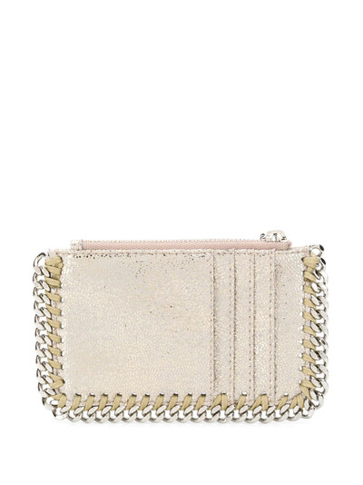 Stella McCartney Falabella metallic sheen cardholder outlook