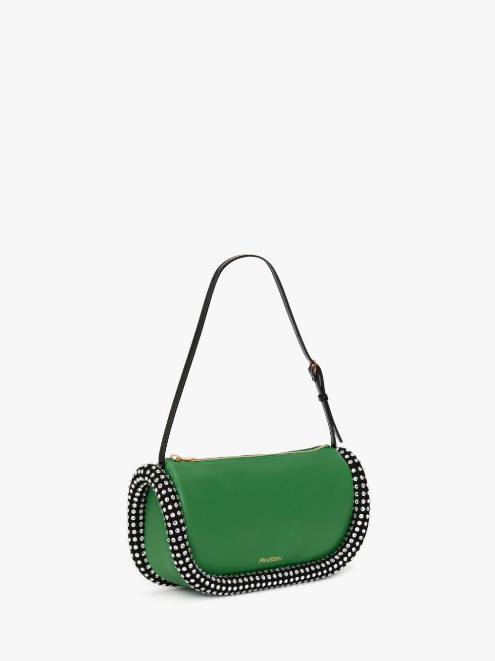 BUMPER-15 LEATHER SHOULDER BAG WITH CRYSTAL - 2