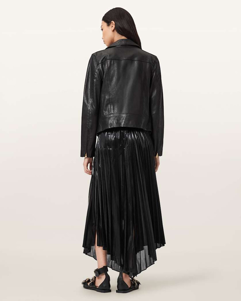 JAX PLEATED MIDI SKIRT 8