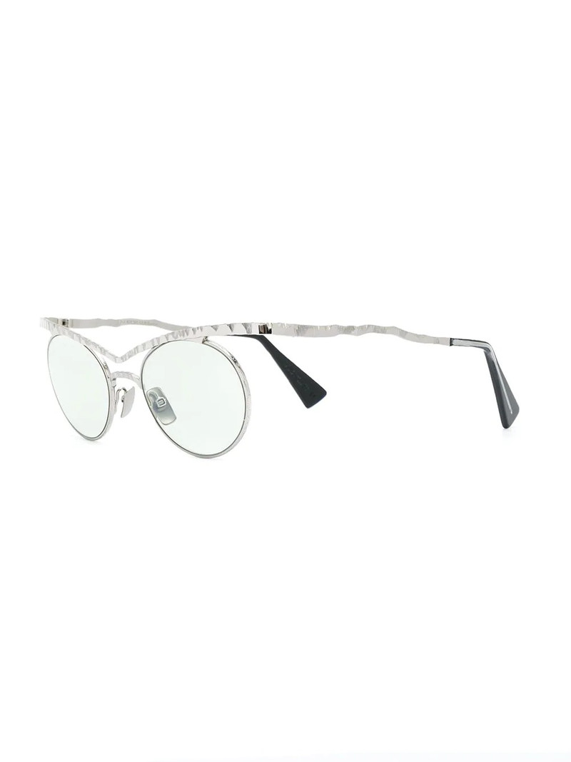 Kuboraum round framed sungalsses outlook