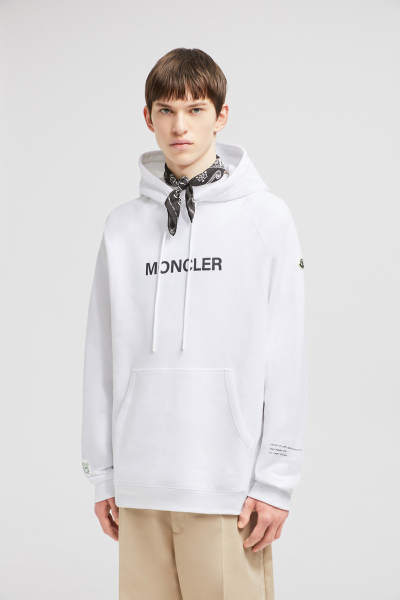 Moncler Moncler x FRGMT Cartoon Logo Cotton Hoodie outlook