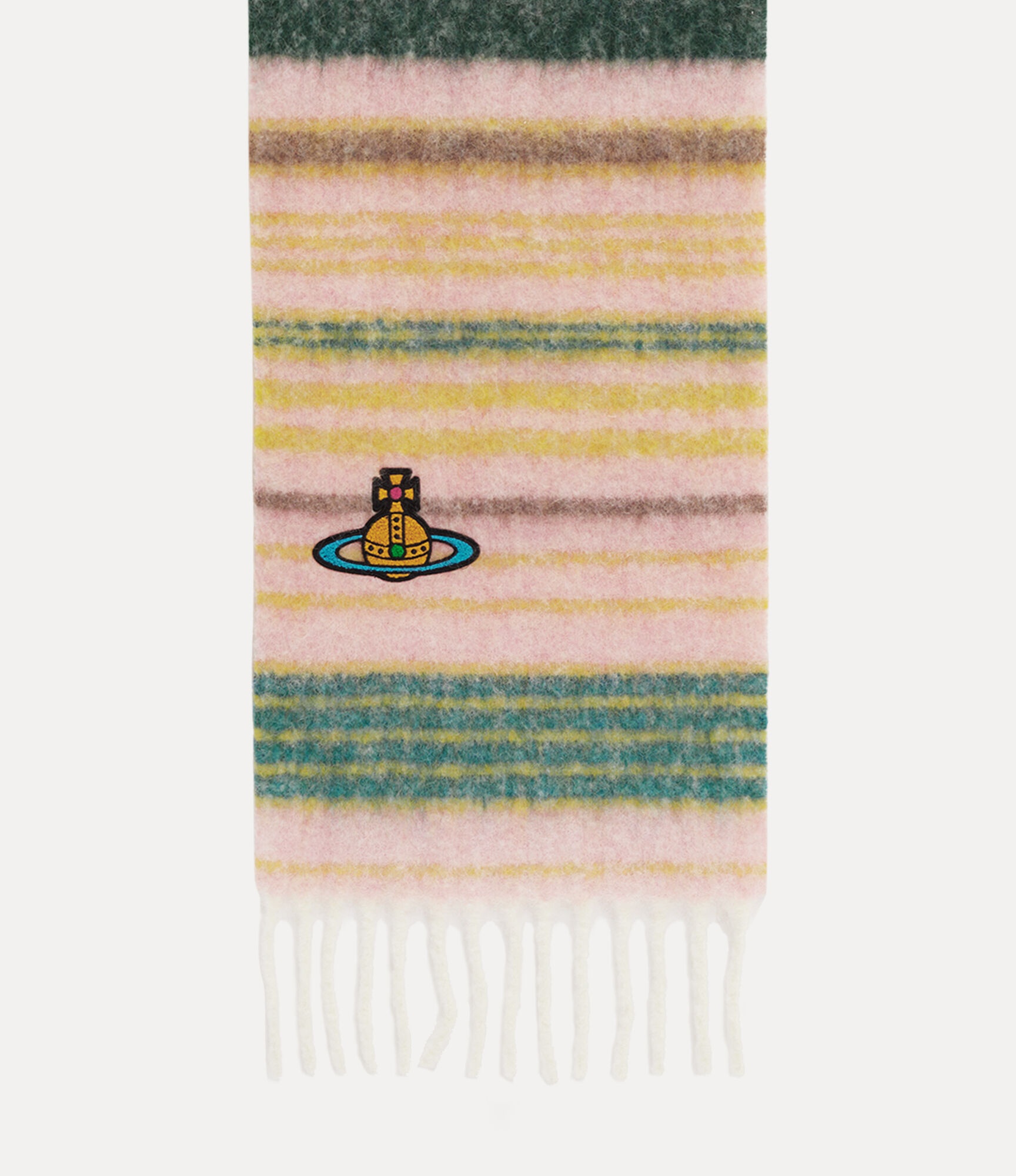 CHUNKY MULTI STRIPE SCARF 2
