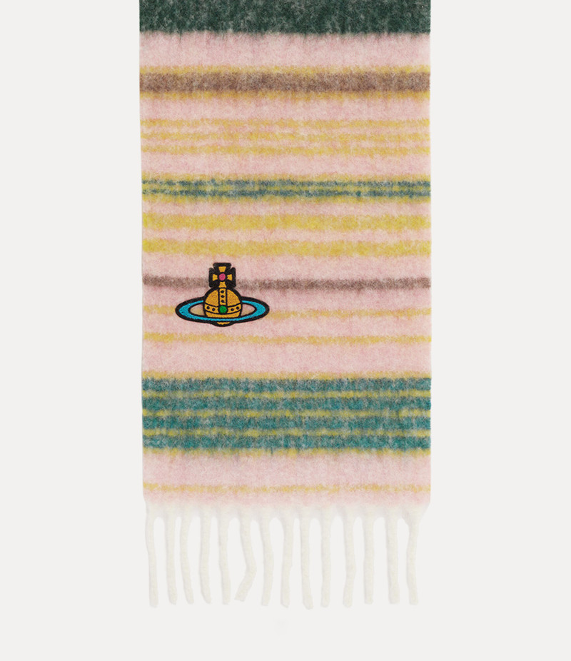 Vivienne Westwood CHUNKY MULTI STRIPE SCARF outlook