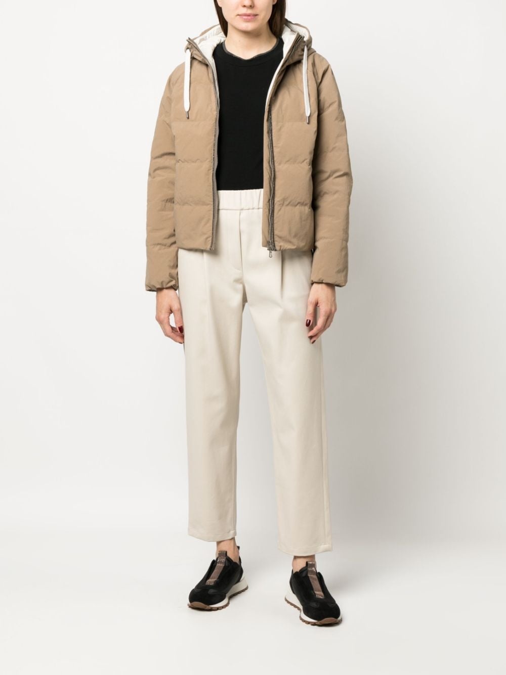 mid-rise straight trousers - 2