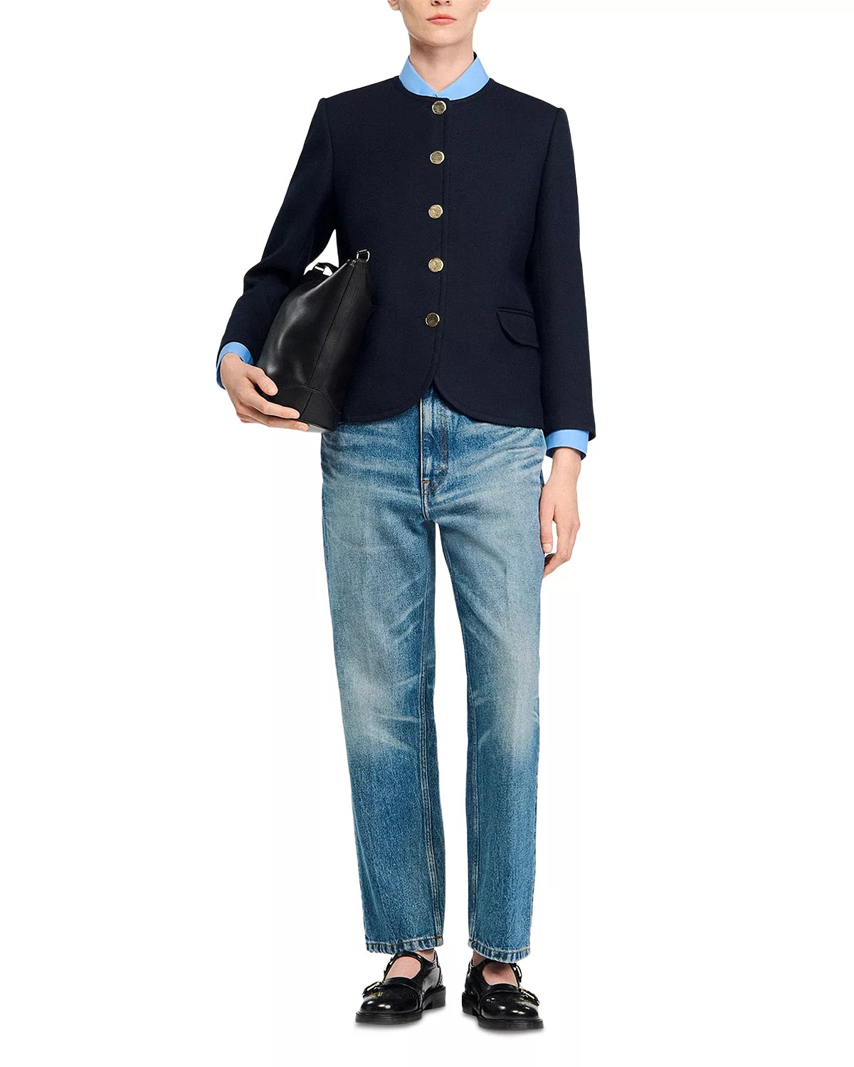 Round Collar Jacket - 2