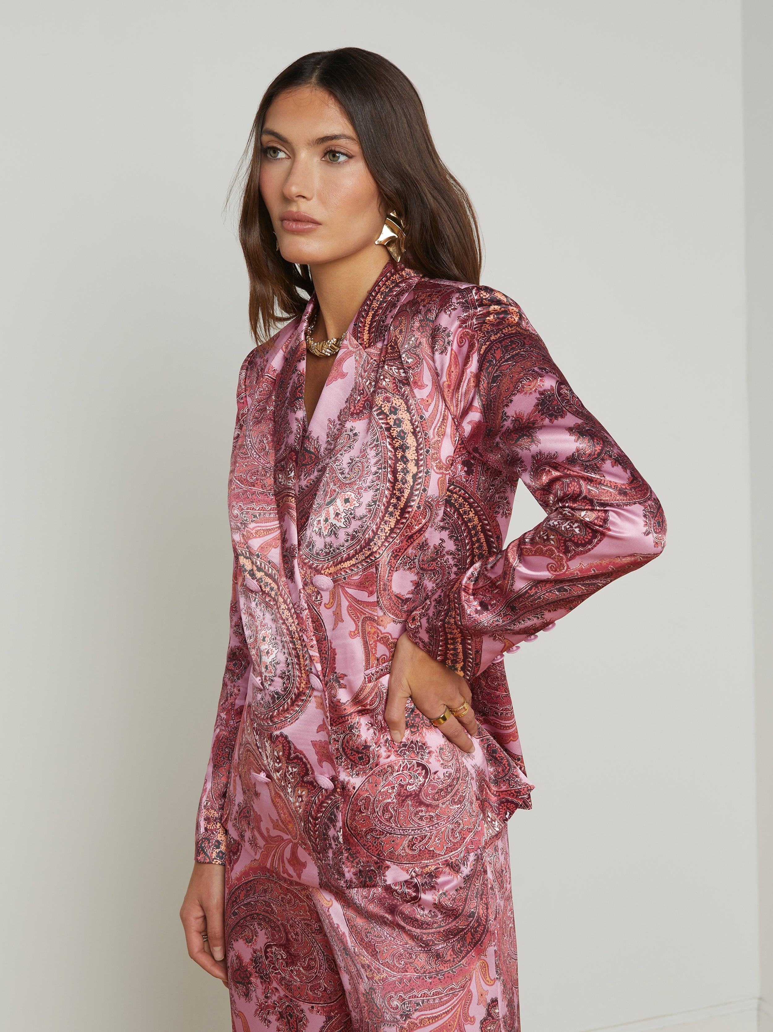 Colin Silk Blazer - 3