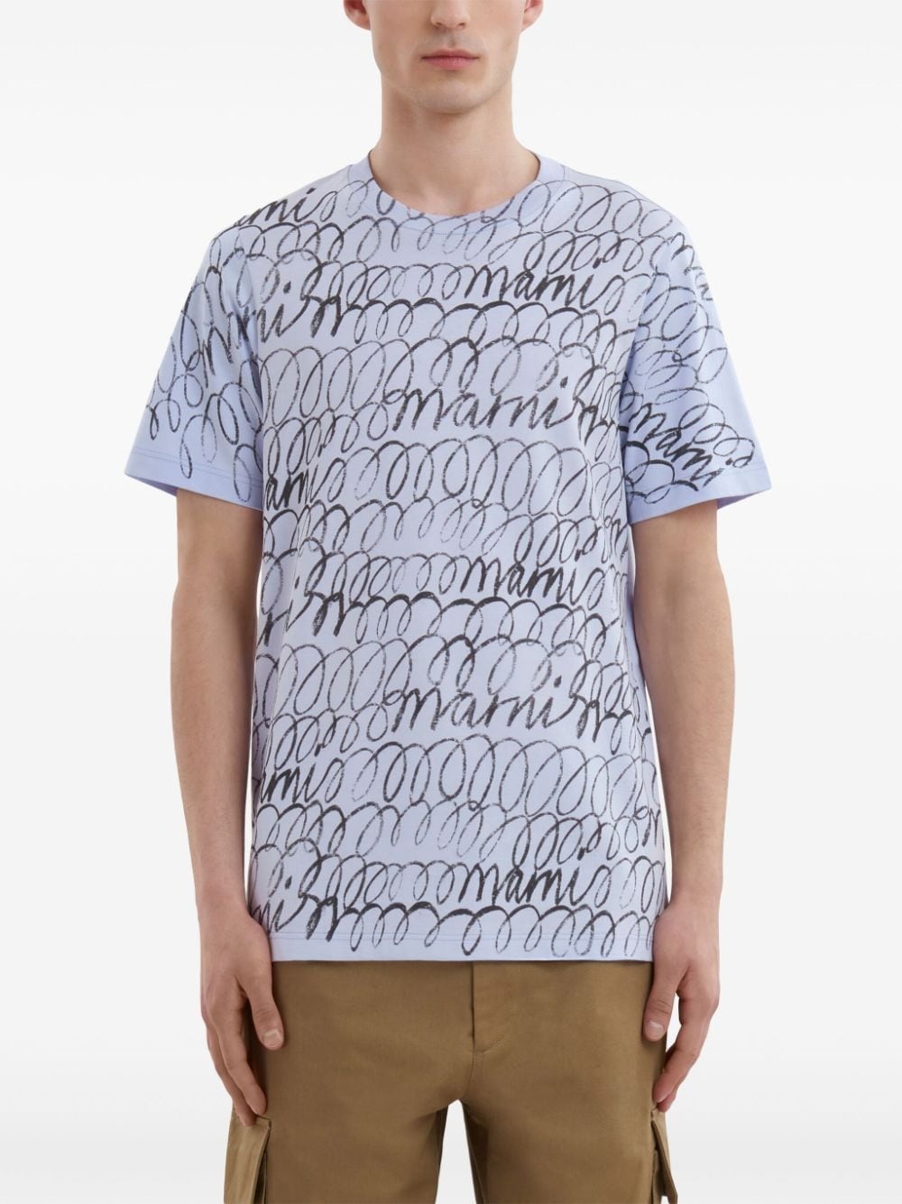 graphic-print cotton T-shirt - 3