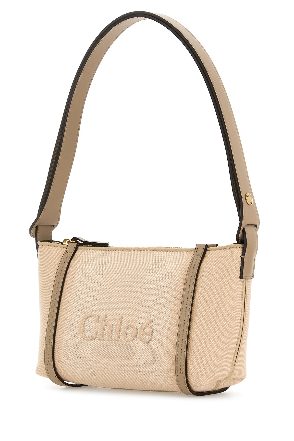 Sand canvas Carry shoulder bag - 2