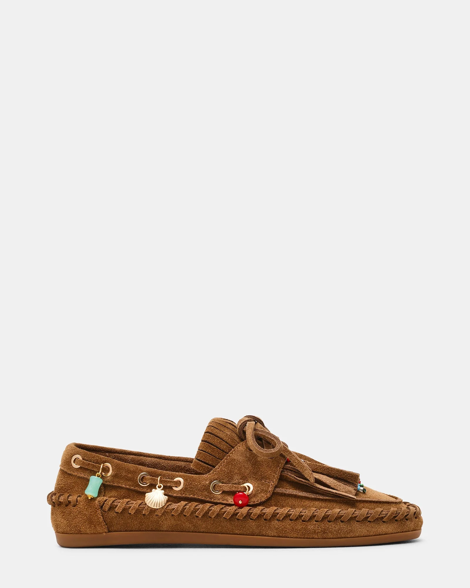 SAMUAL CHARM CHESTNUT SUEDE - 1