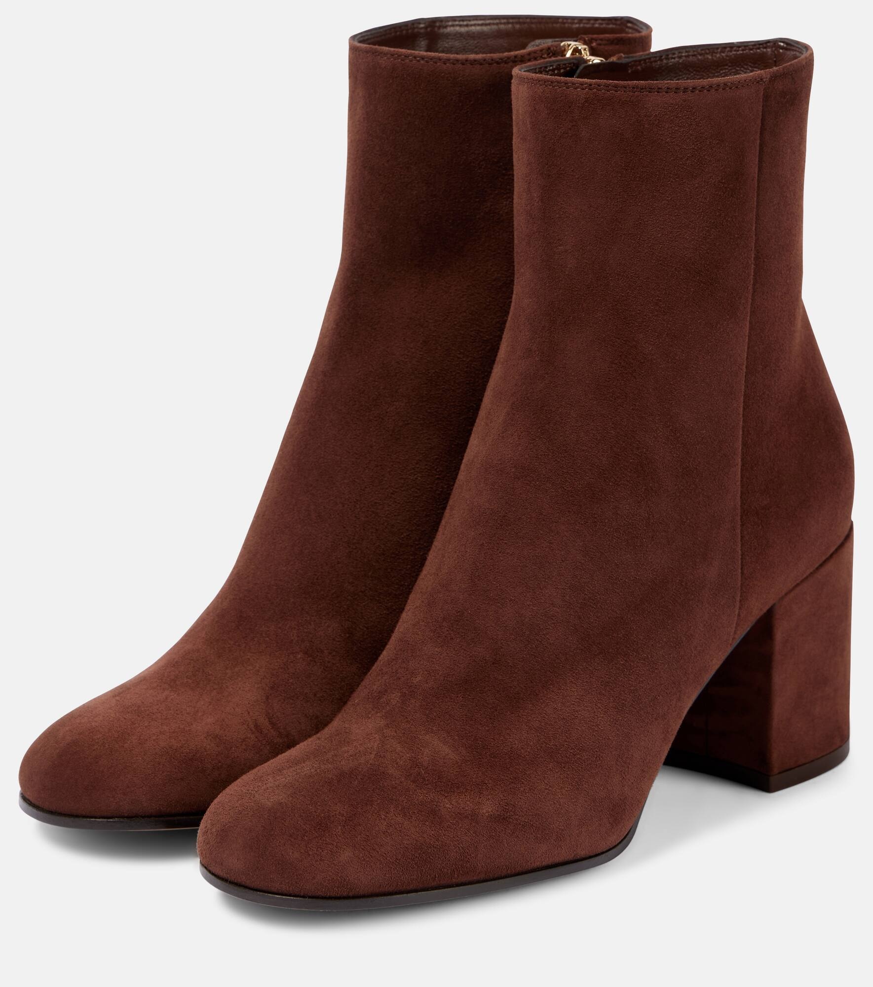 Joelle 70 suede ankle boots - 5