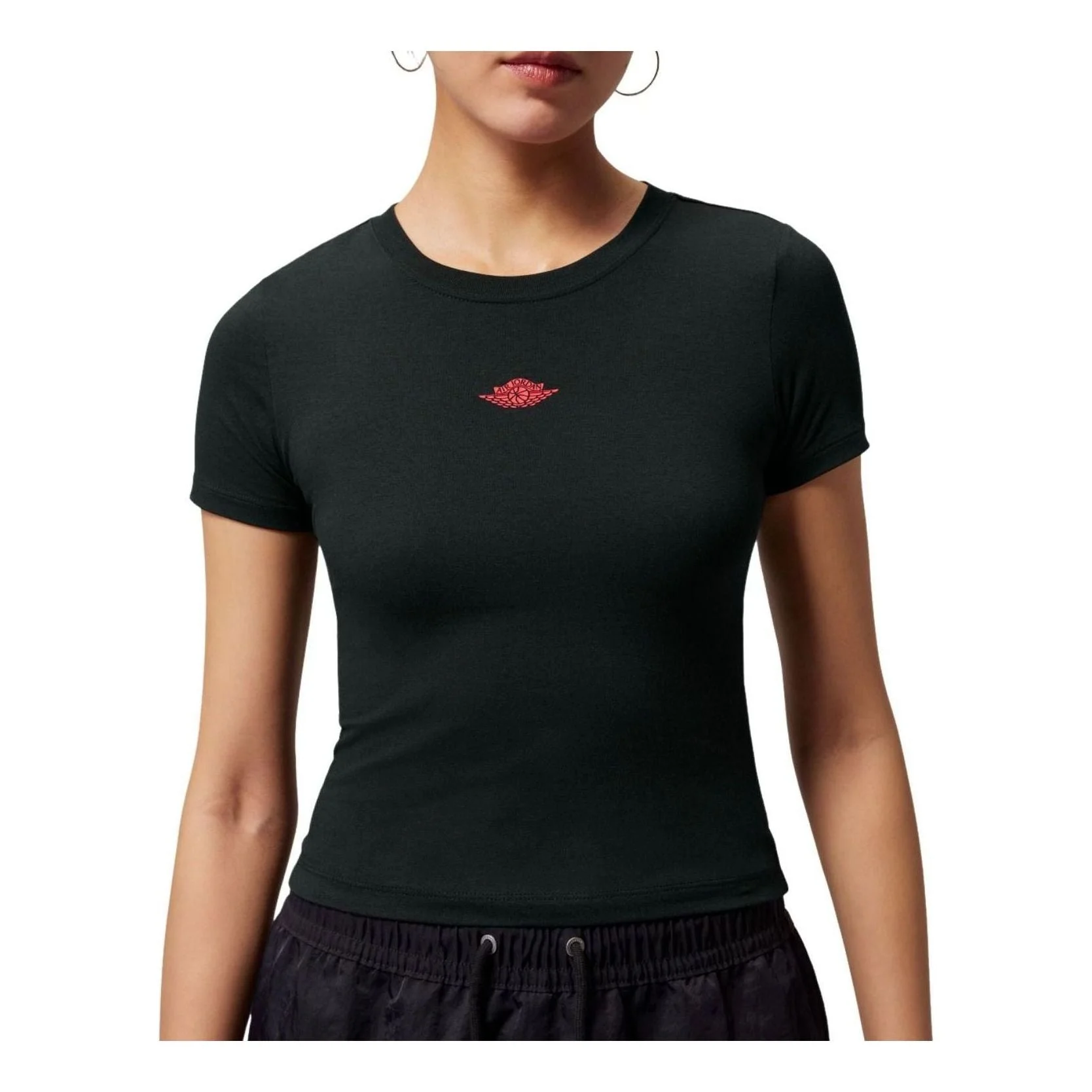 (WMNS) Jordan Flight T-Shirt 'Black' IV5348-010 - 1