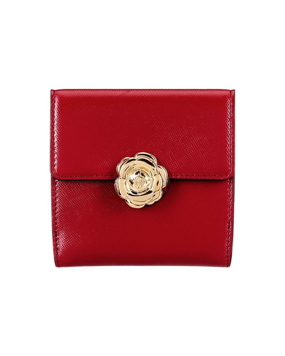 RED FRENCH WALLET - 1