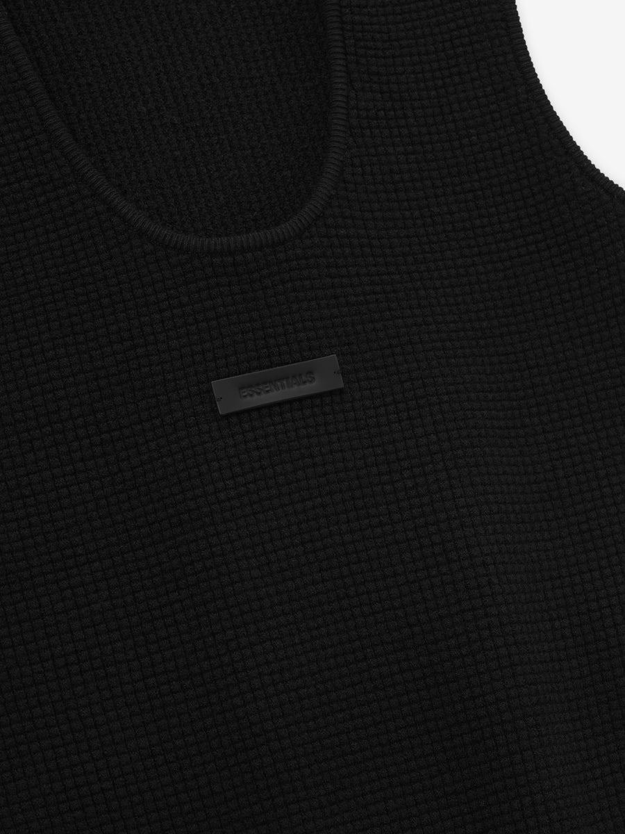 Womens Waffle Tank - 4