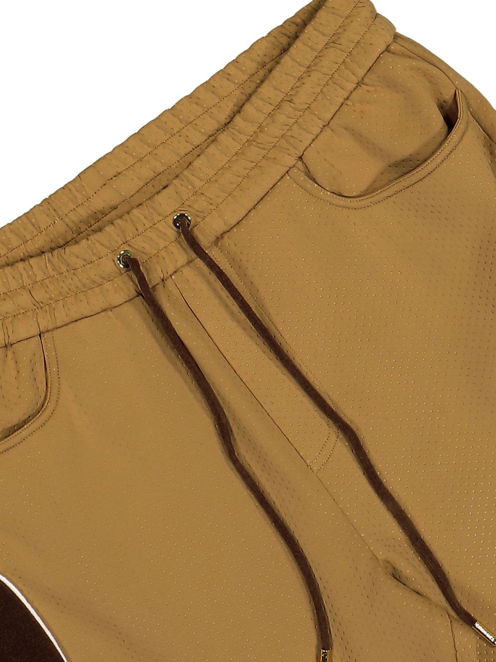 chenille-panelled track pants - 6