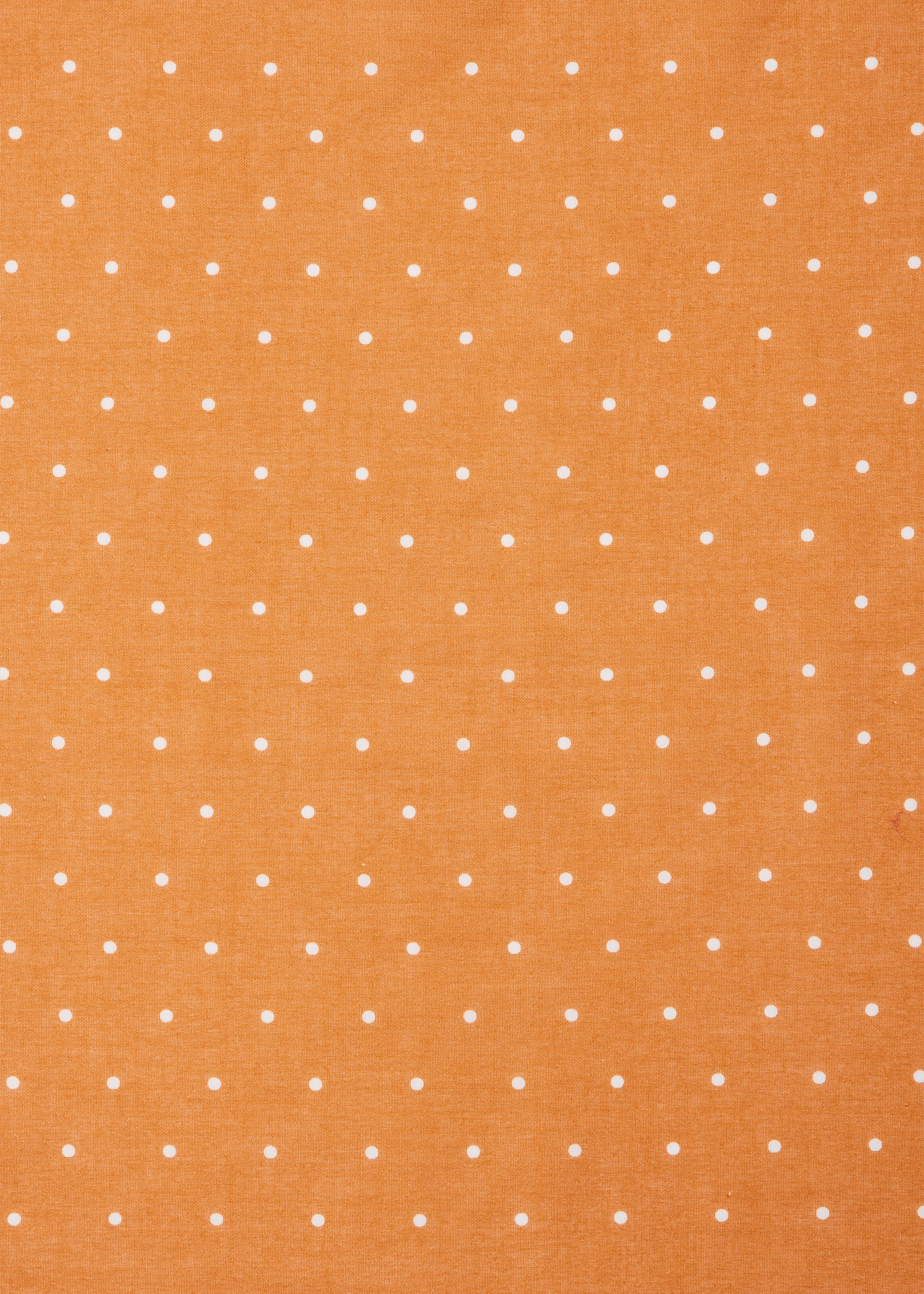 Orange Polka Dot Cotton Pocket Square - 2