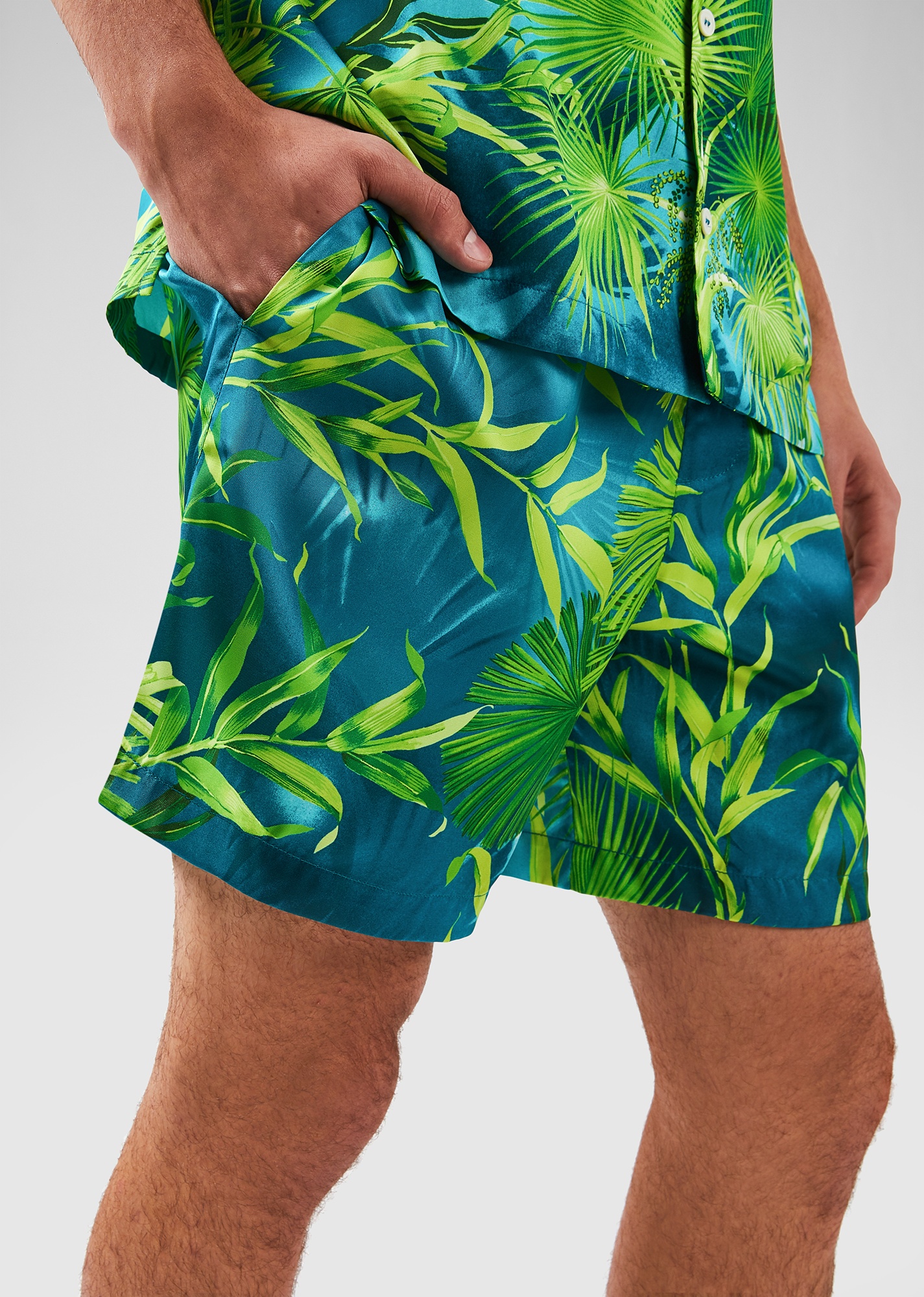 Jungle Print Shorts - 5