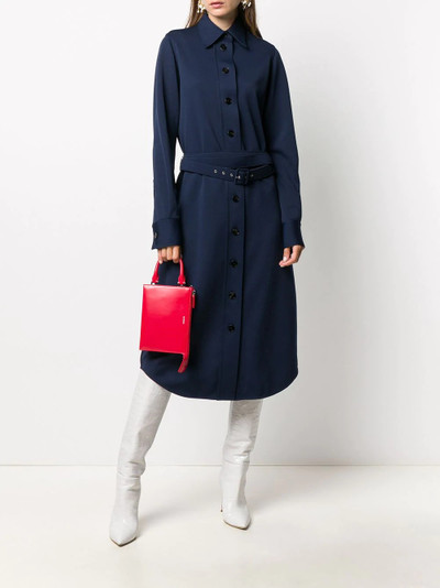 Jil Sander long belted shirt dress outlook