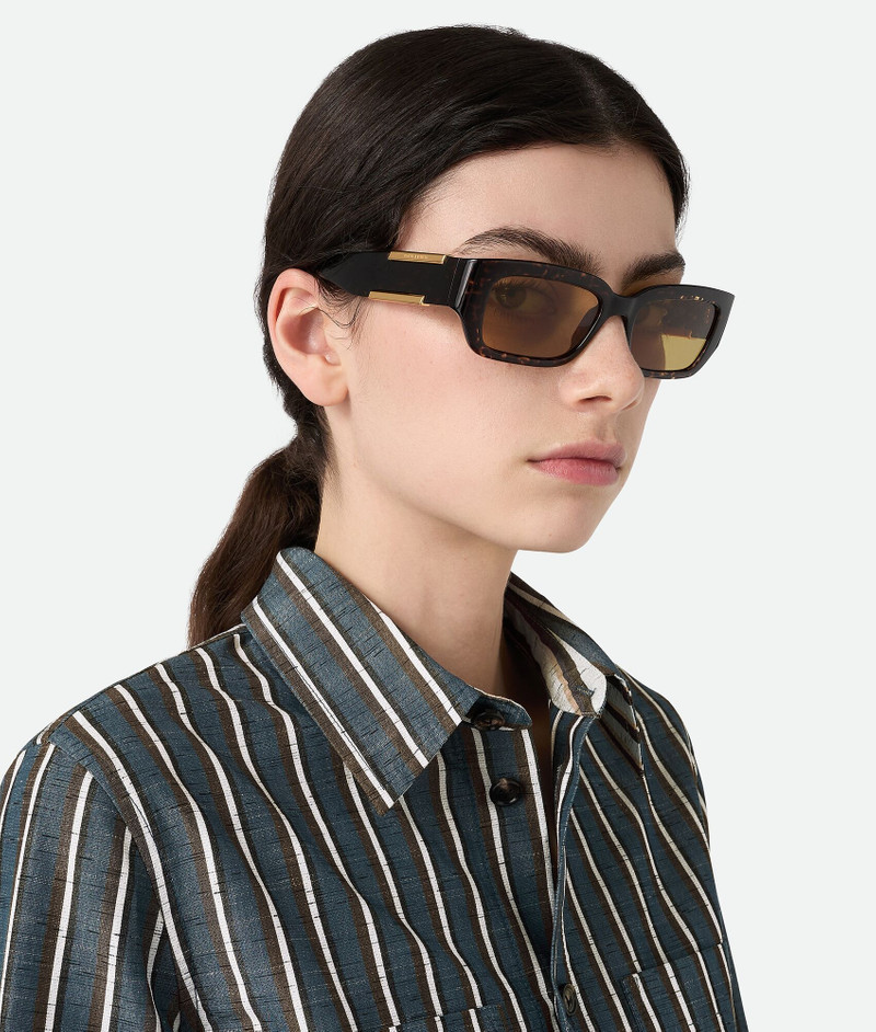 Bottega Veneta Dash Rectangular Sunglasses outlook