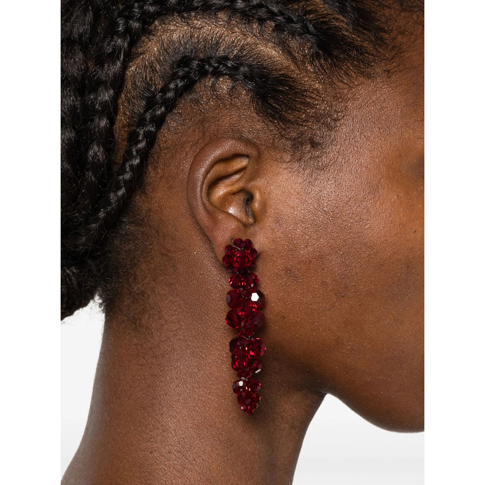 Simone Rocha Red Earrings Women - 3