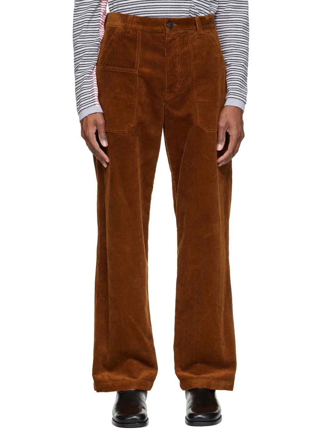 Tan Ablov Trousers - 1