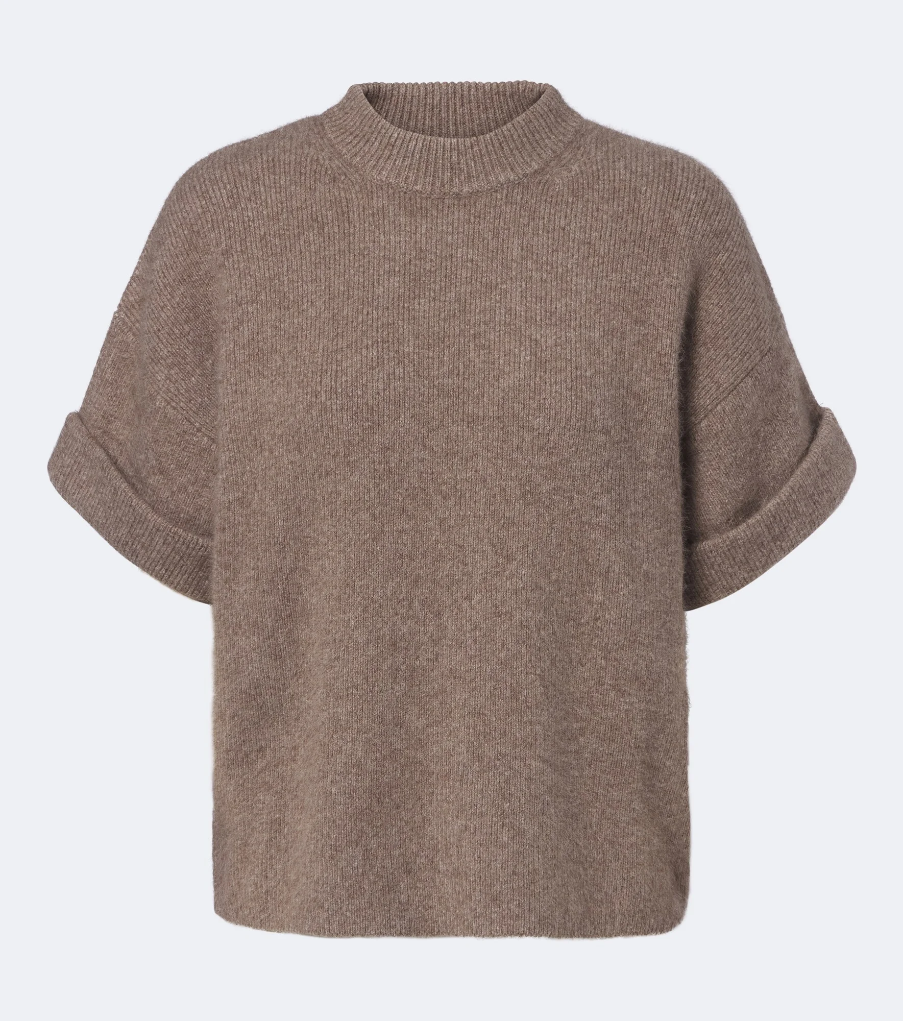 Tamia ribbed-knit wool-blend sweater - 1