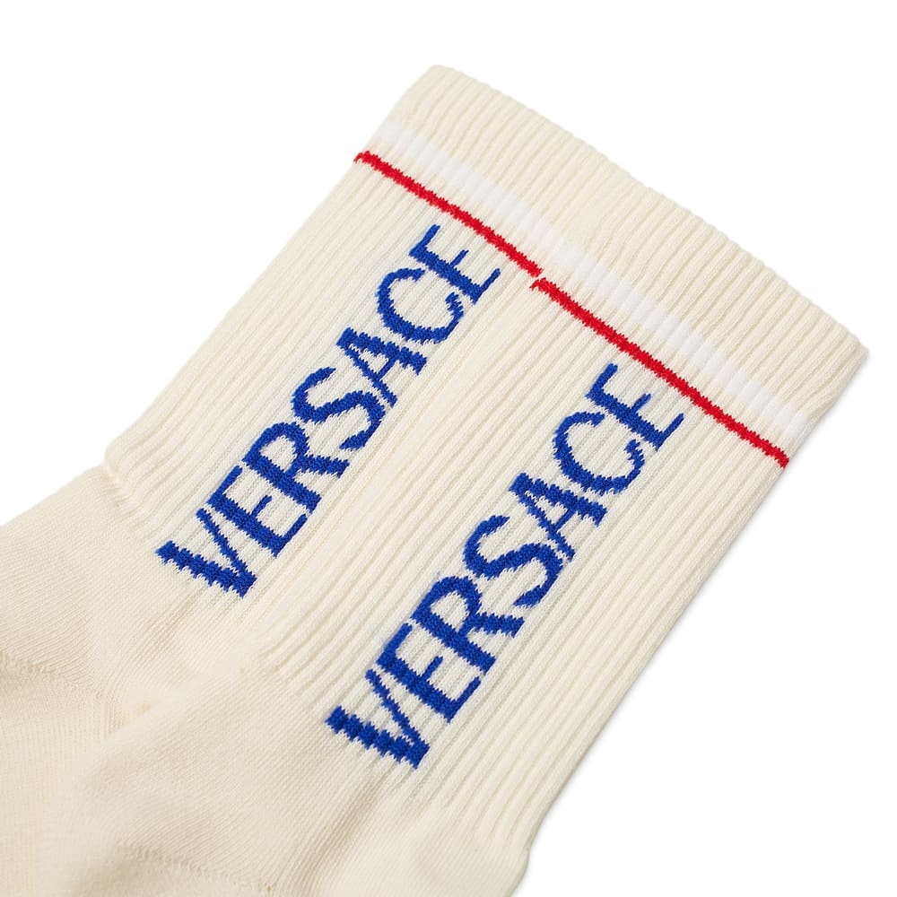 Versace Logo Sport Sock - 2