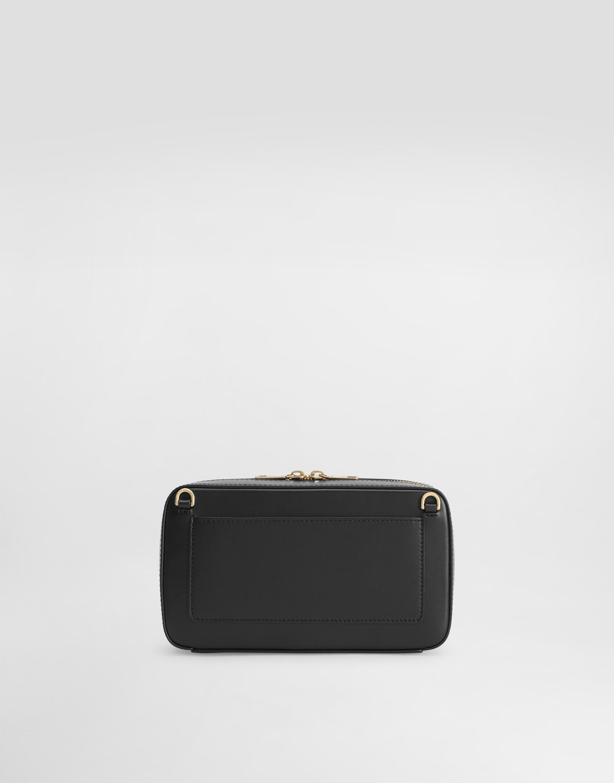 Small calfskin camera bag with logo - 4