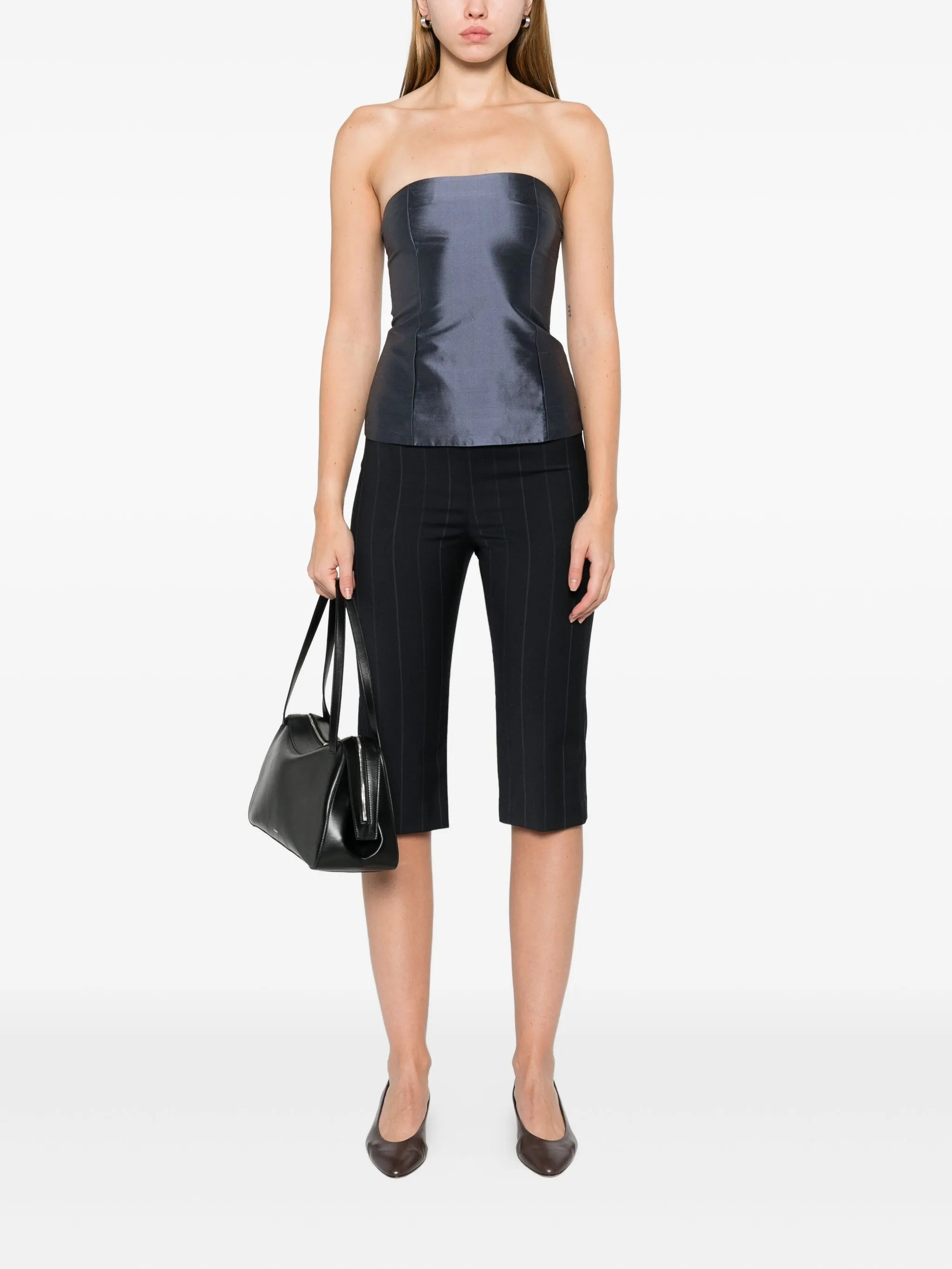 Paloma Wool Striped Cropped Trousers - 2
