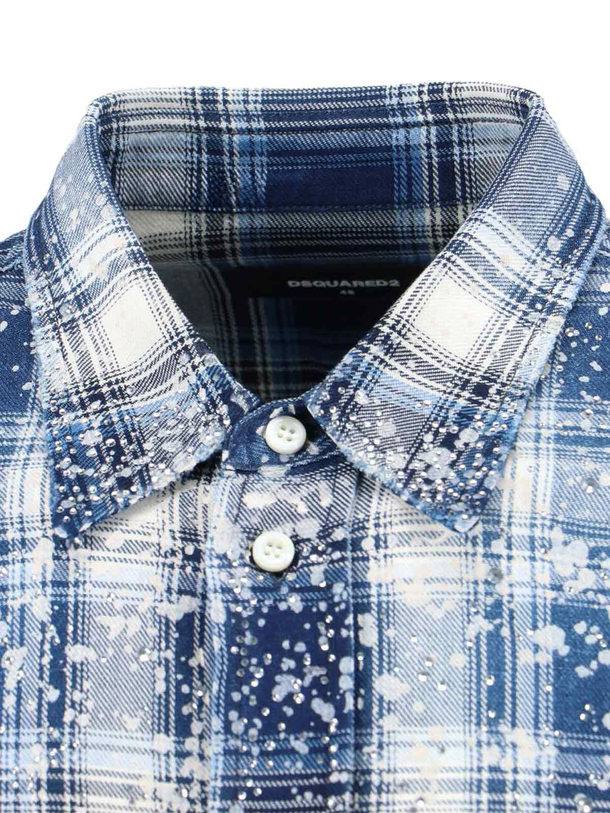VINTAGE SHIRT WITH RHINESTONES - 4