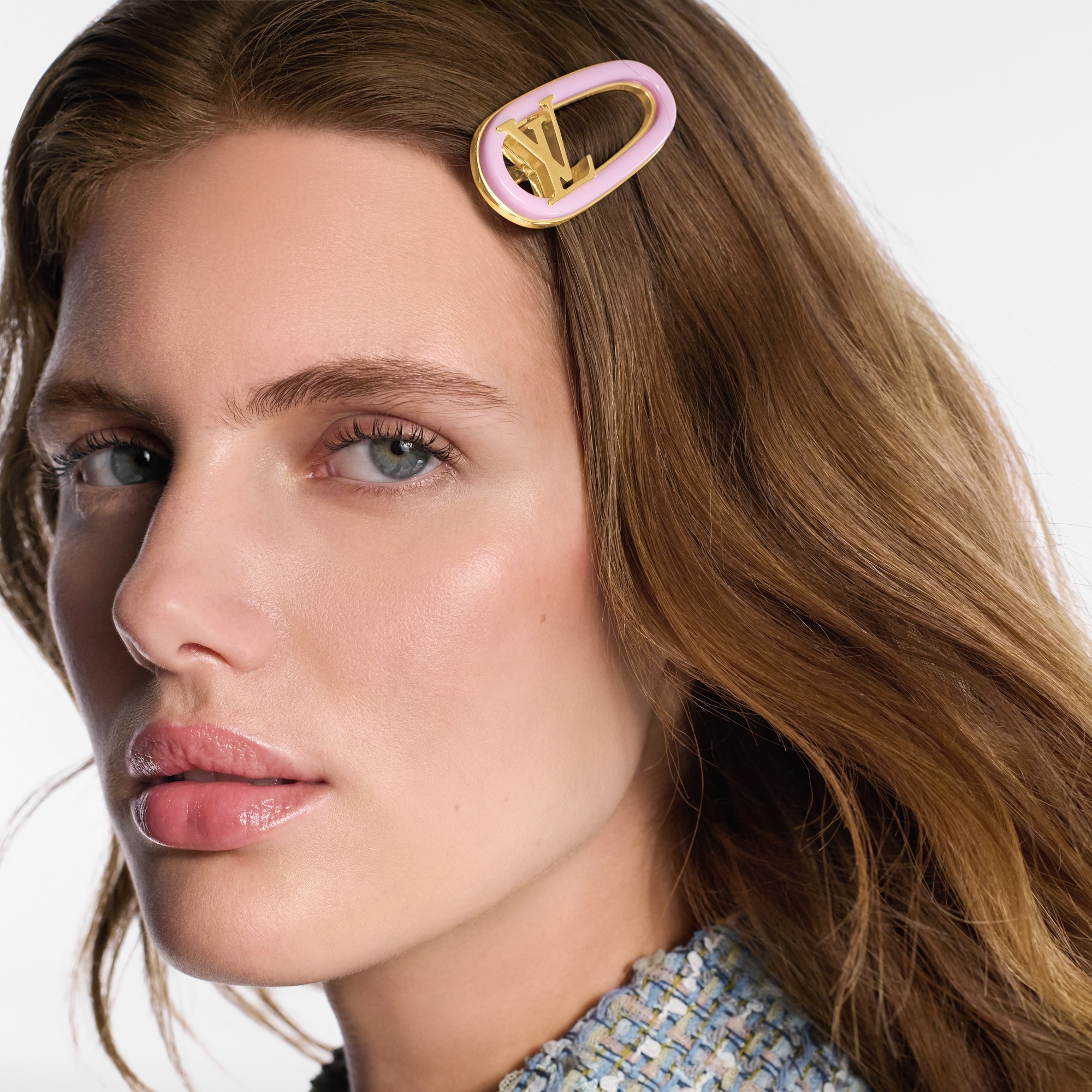 My LV Chain Hair Clip - 4