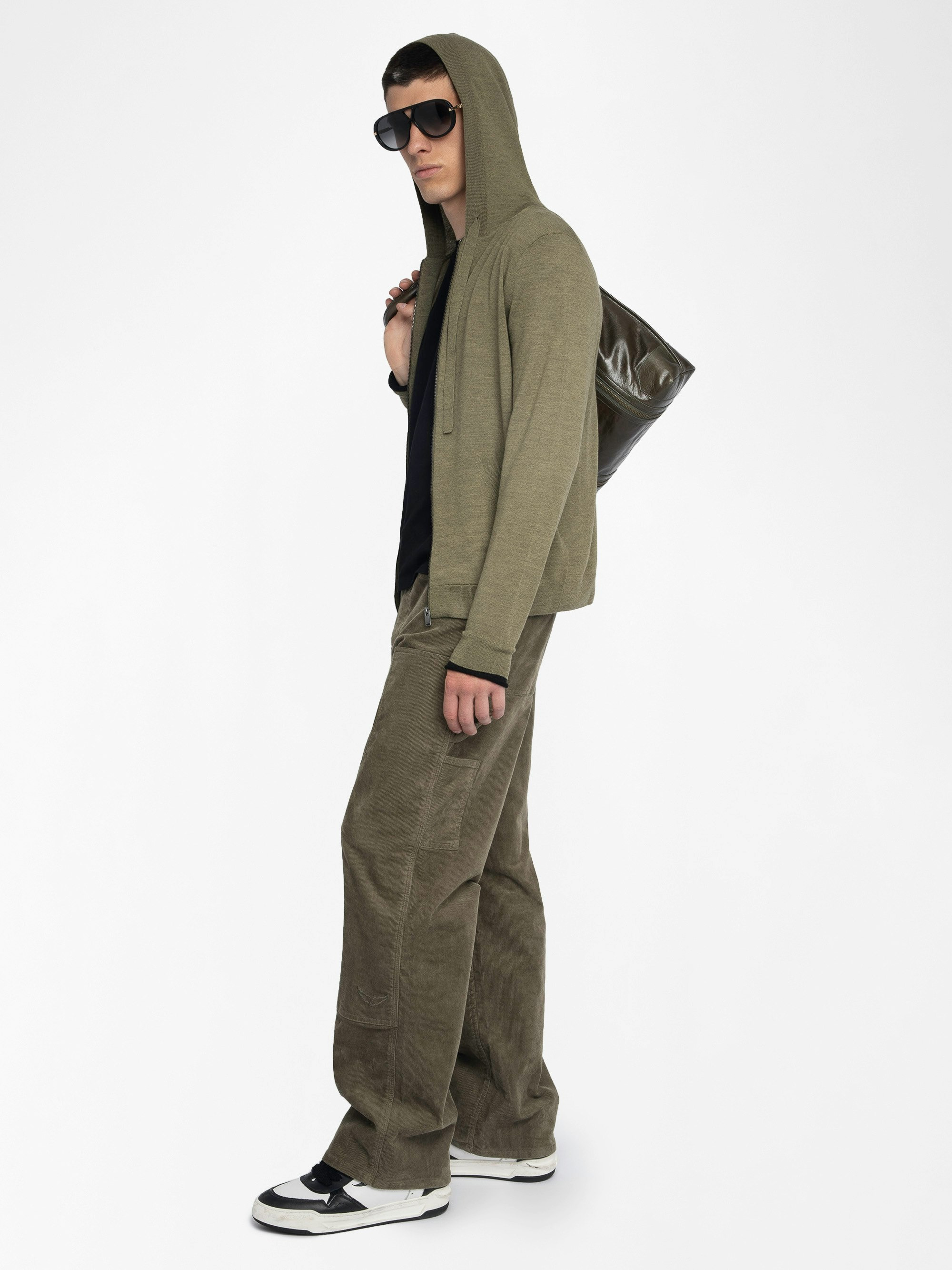 Clash Wool Cardigan - 4