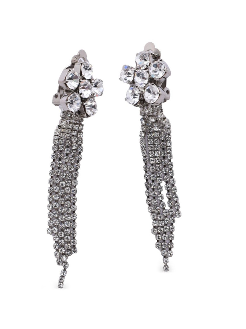 Anice crystal tassel earrings 3