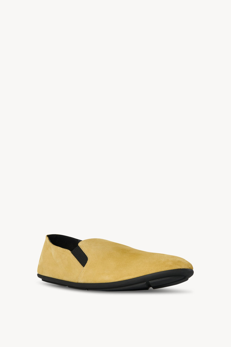 The Row Vincit Slip On in Leather outlook