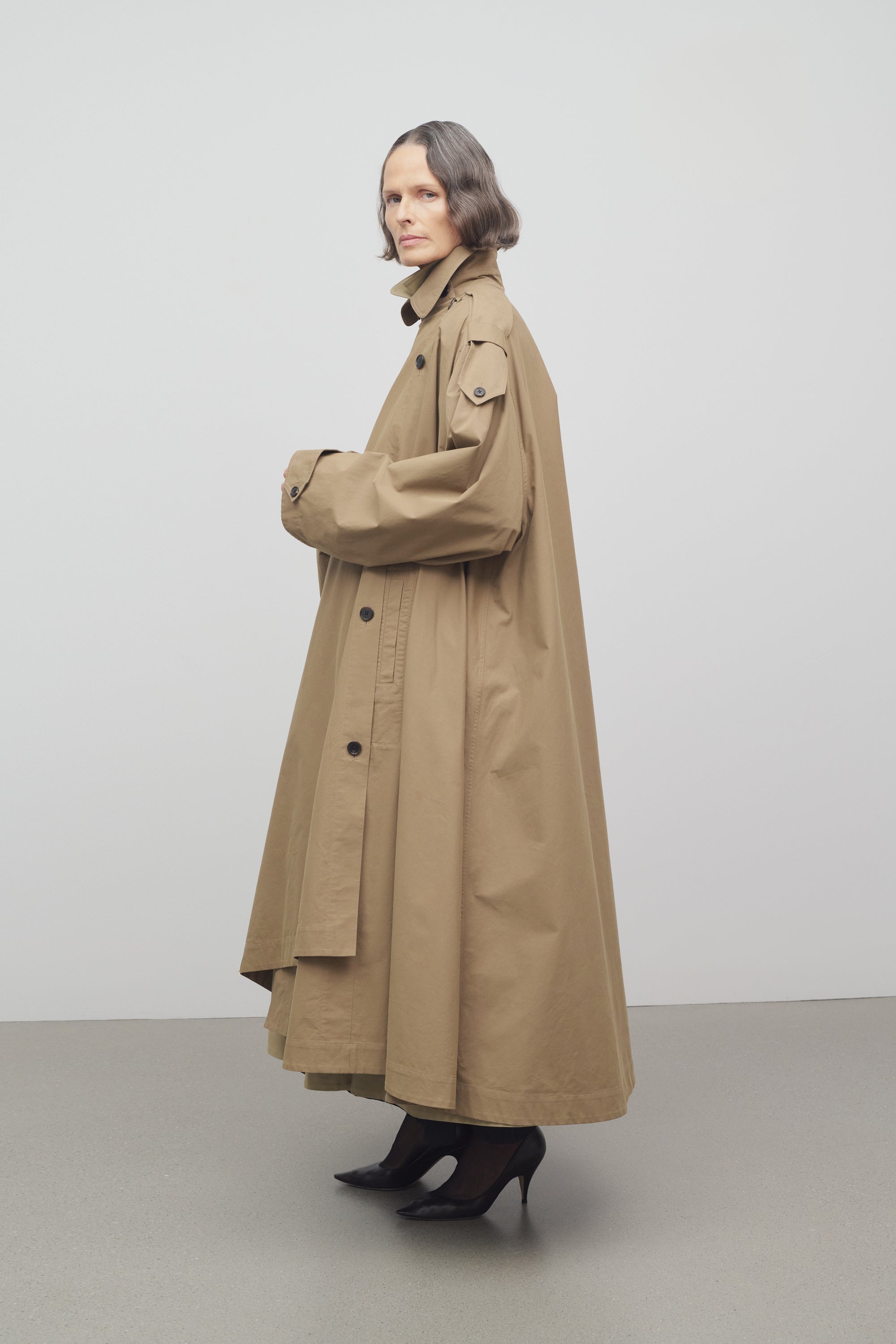 Aralia Coat in Cotton - 4
