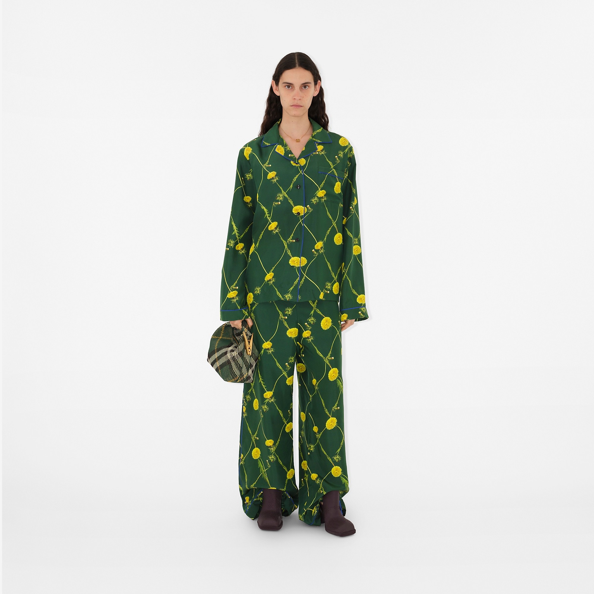 Dandelion Silk Pyjama Shirt - 2
