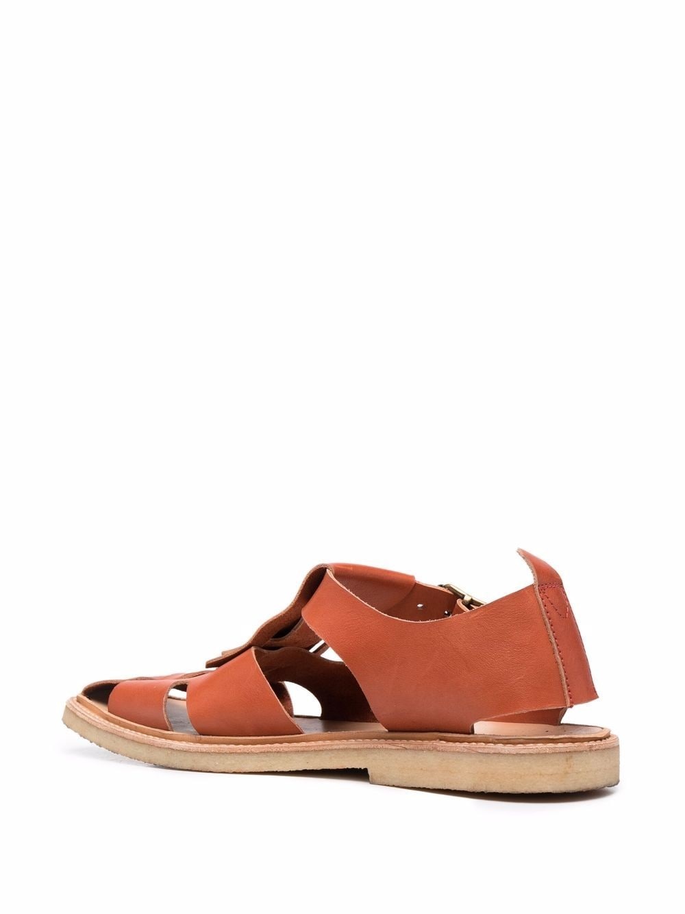 side-buckle fastening sandals - 3
