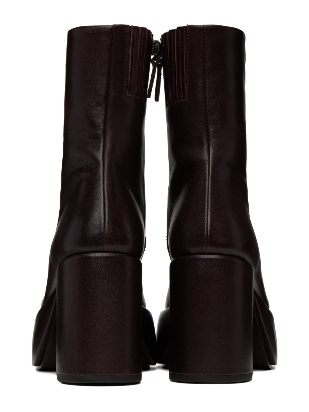 Brown Tacplat Boots - 2