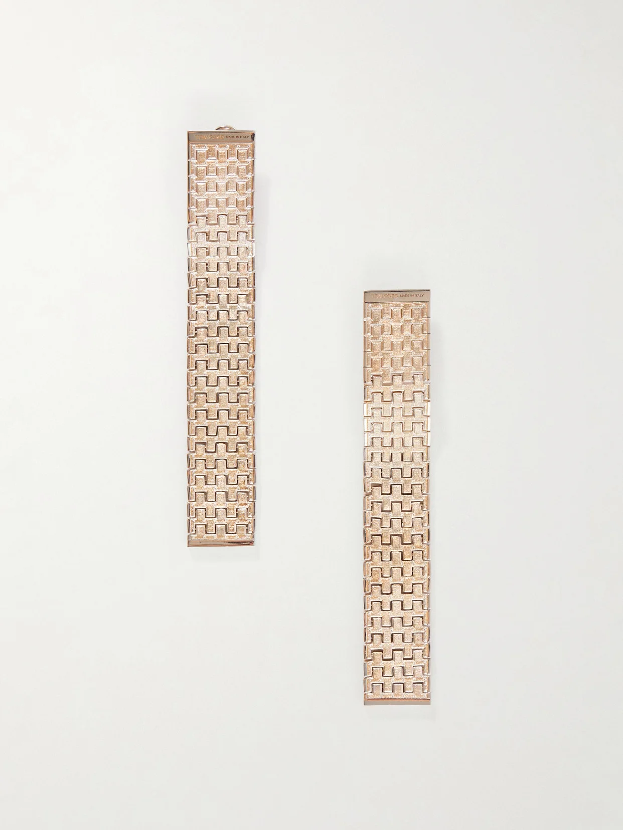 Aion Gold-tone Earrings - 1