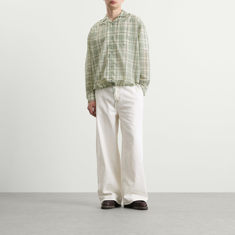 AMI Paris AMI Paris Check Veil Boxy Shirt outlook