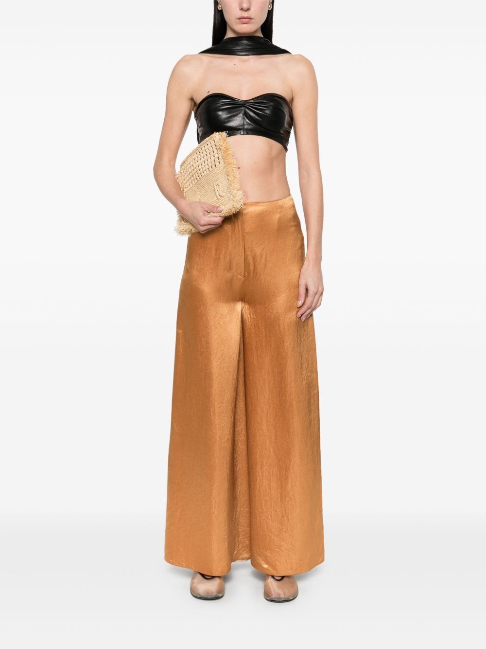satined trousers - 2