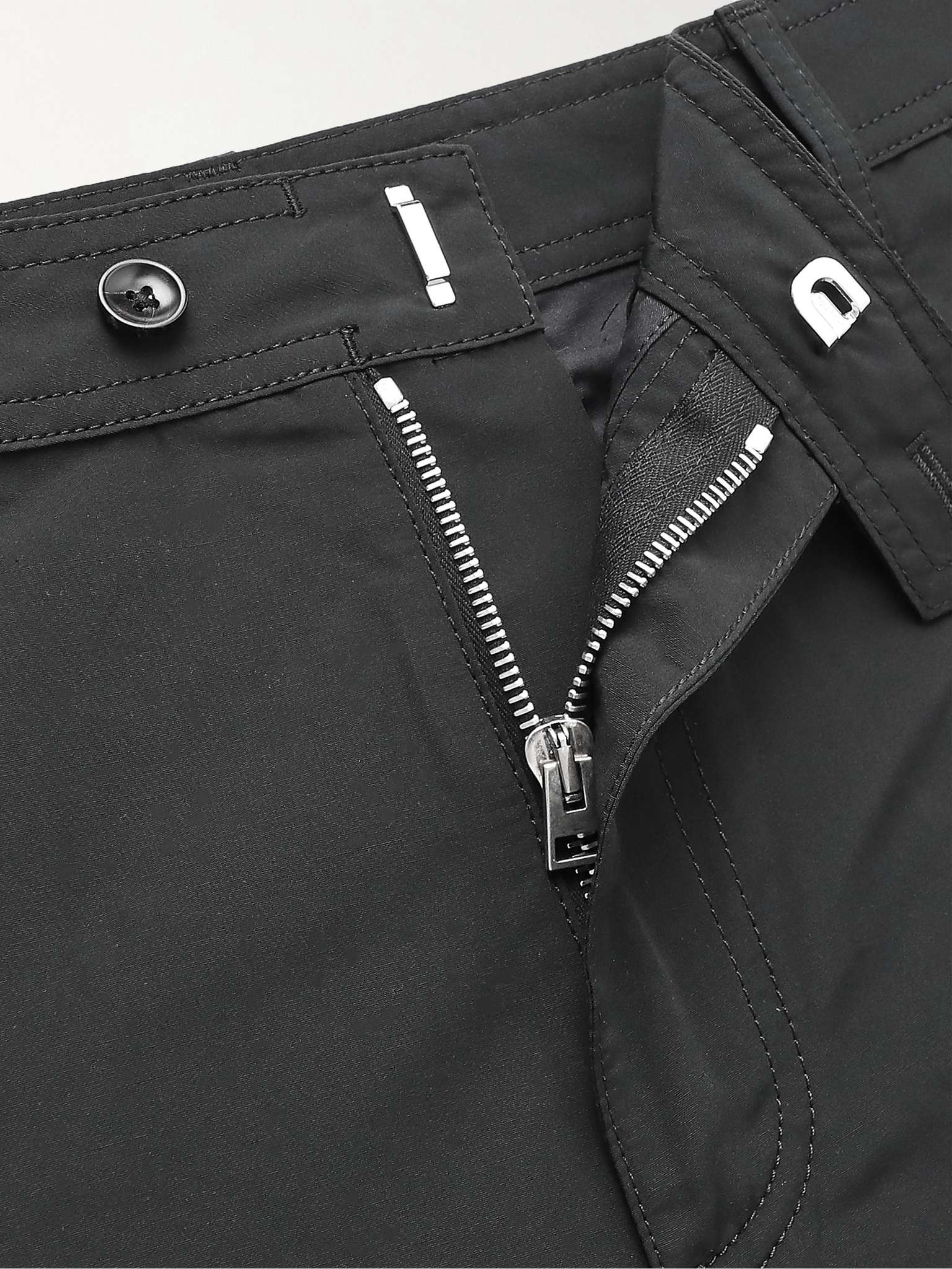 Straight-Leg Faille Shorts - 3