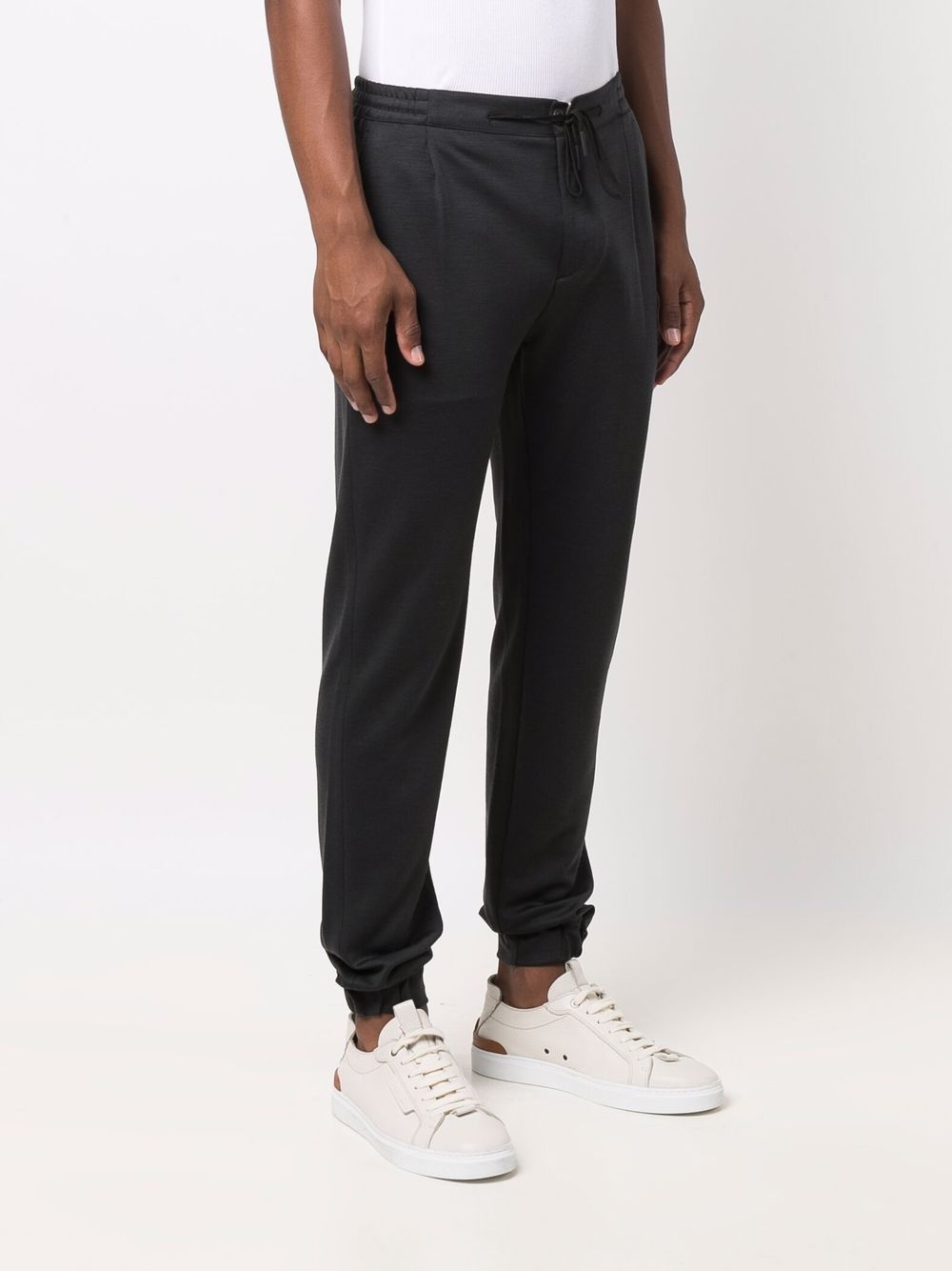 drawstring-waist trousers - 3