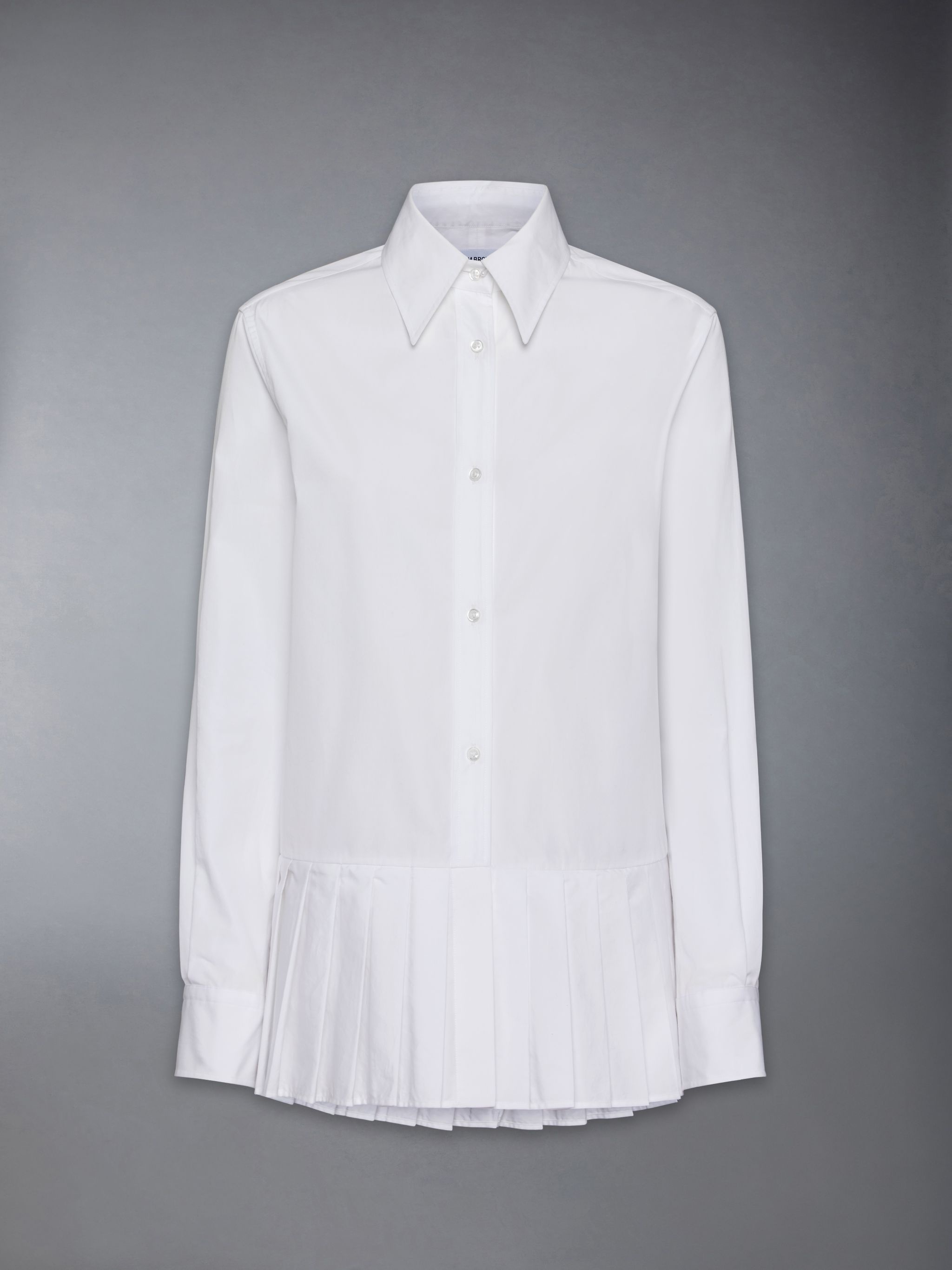 Poplin Pleated Easy Fit Shirt - 6