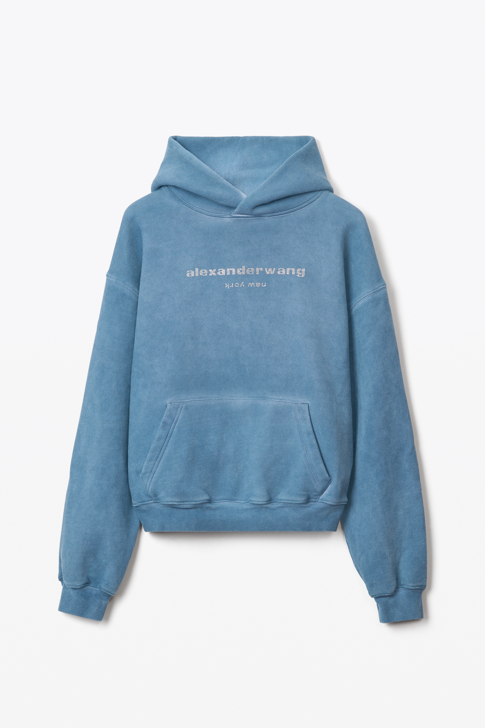 HOTFIX LOGO HOODIE IN CONDENSED FLEECE - 1